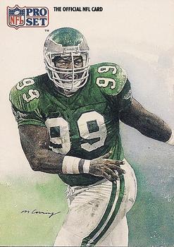 Jerome Brown Philadelphia Eagles 1991 Pro set NFL #392